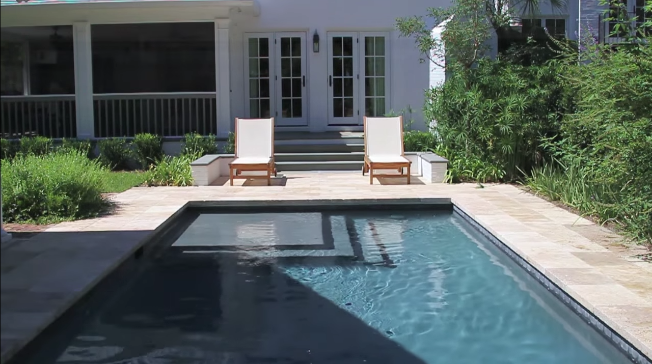 Rectangular Pool Downtown Charleston