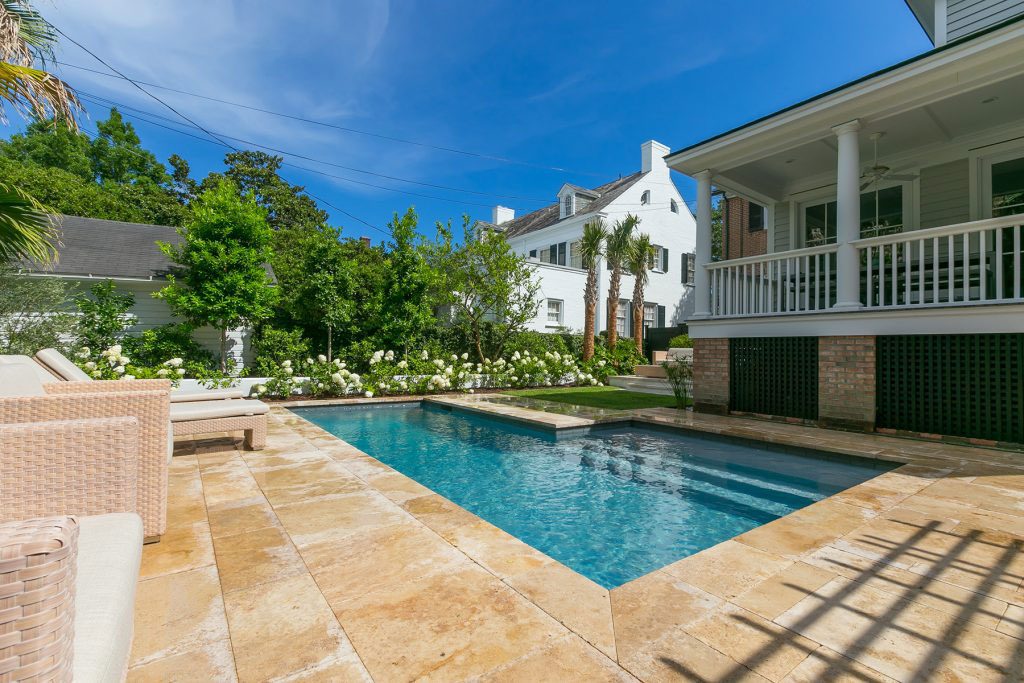 Downtown Charleston Pool Renovation Aqua Blue Pools