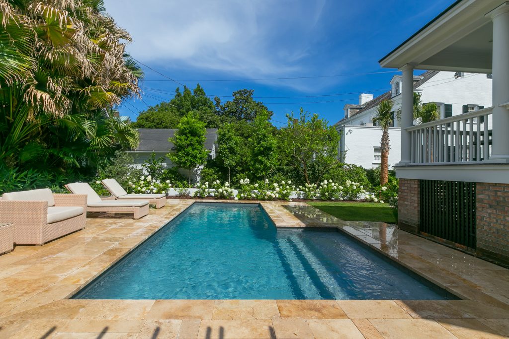 Downtown Charleston Pool Renovation Aqua Blue Pools