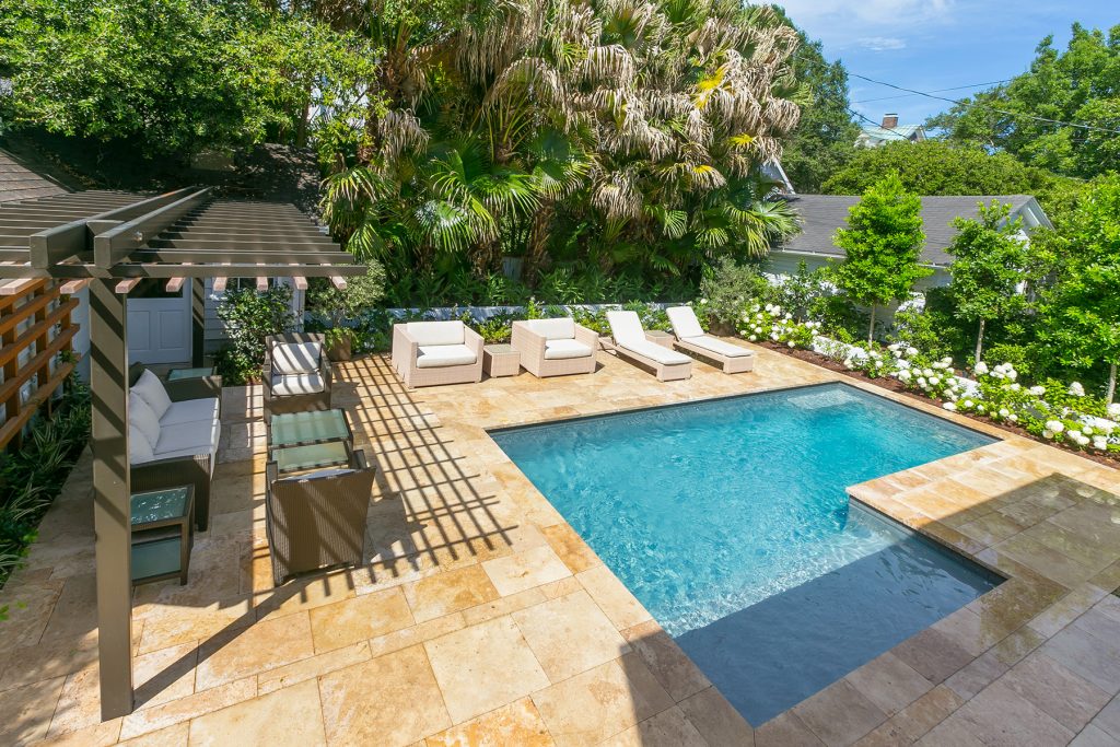 Downtown Charleston Pool Renovation Aqua Blue Pools
