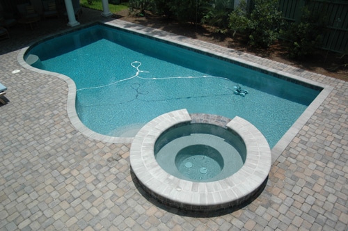 Swimming Pool Spa Combo Design With Automatic Pool Cleaner Aqua Interesting Swimming Pool And Spa Design Swimming Pool Spa Combo Design With Automatic Pool Cleaner Aqua Interesting Swimming Pool And Spa Design