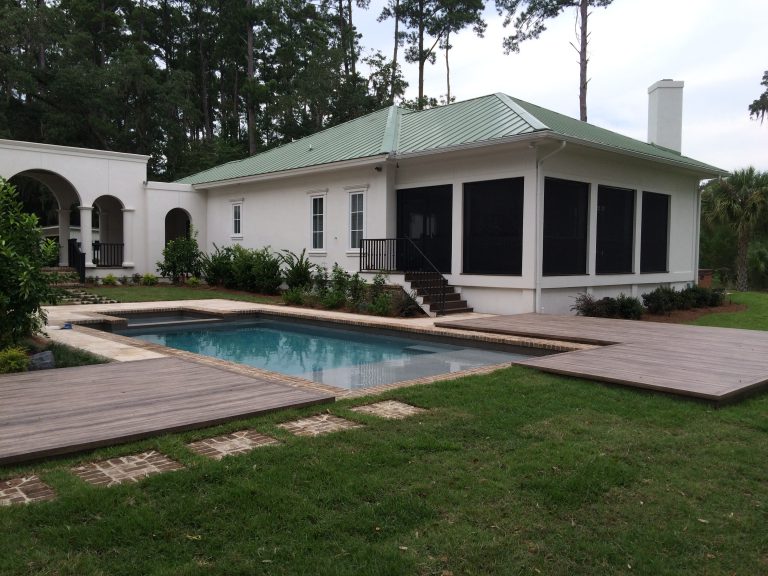 Pool Gallery Designed & Built in South Carolina SC Aqua Blue Pools
