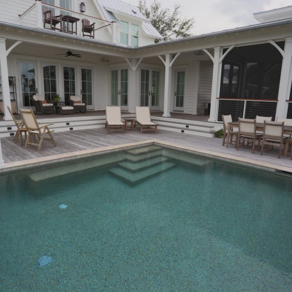 Elevated Backyard Pool