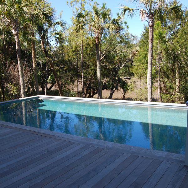 Elevated Pool overlooking Trees Right View