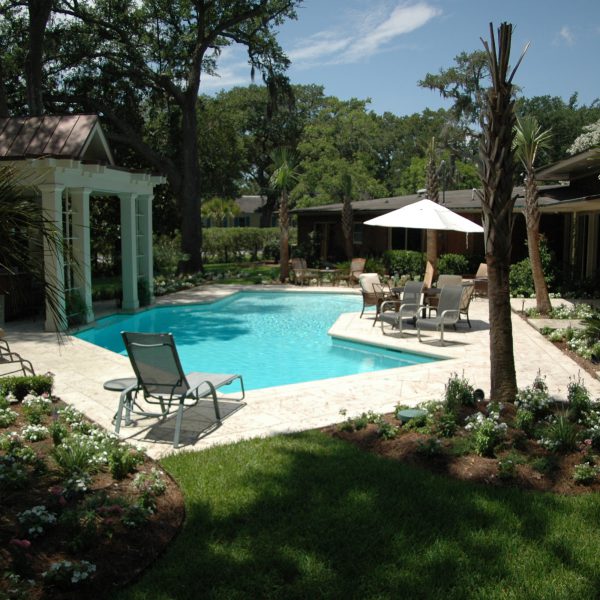 Family Swimming Pool - Geometric Design