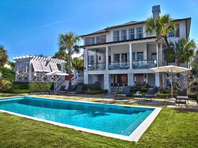 Geometric Swimming Pool