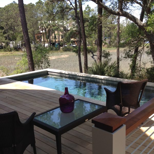 Elevated Pool with Decking
