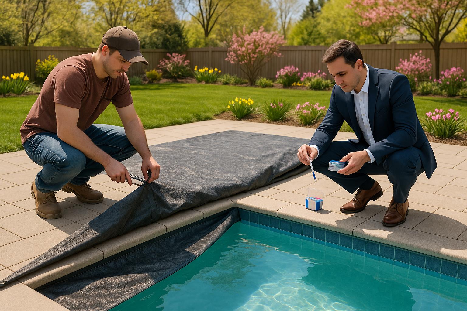 Spring Pool Opening: DIY vs. Professional Help