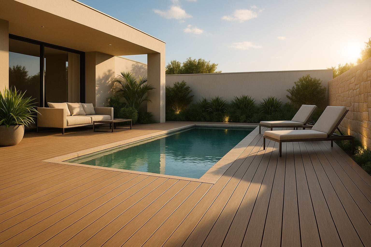 Luxury Pool Decking: Weather-Resistant Trends