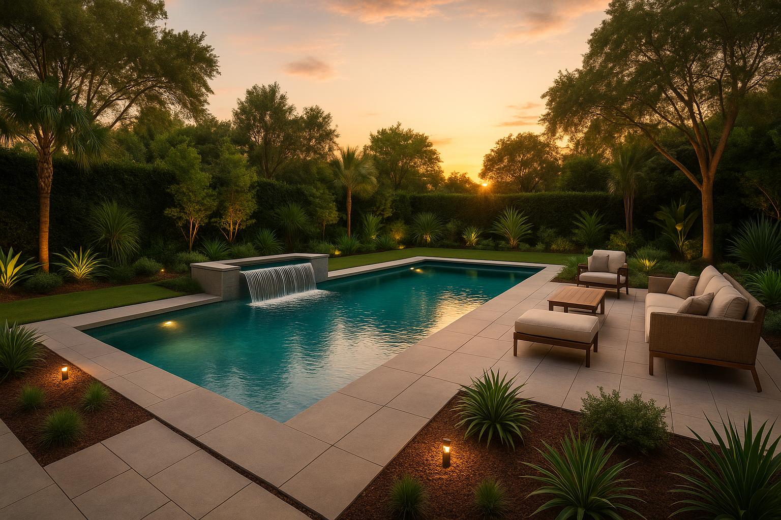Top Charleston Pool Builders: Transforming Backyards into Luxury Retreats