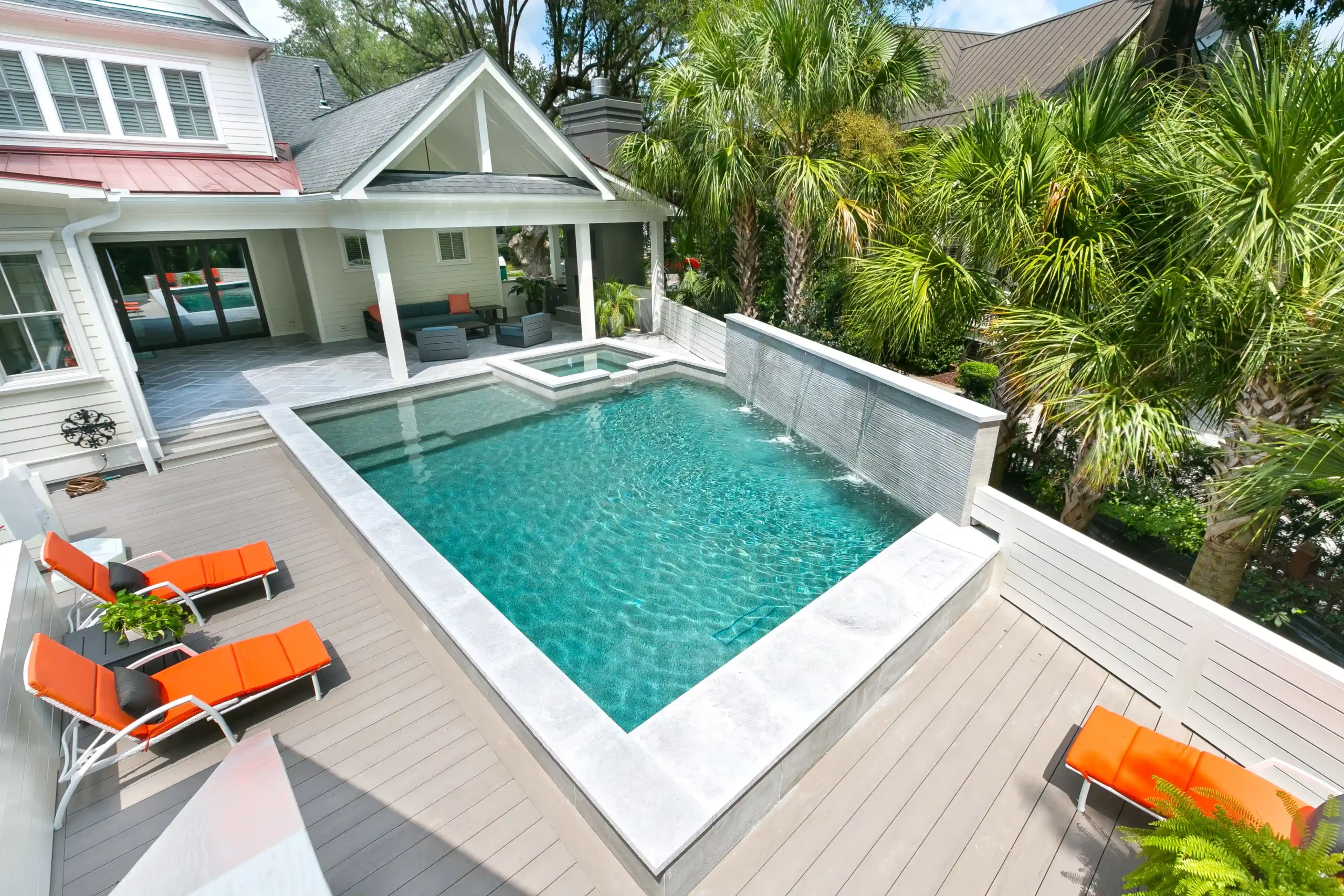 Custom Pool Features That Elevate Mount Pleasant Outdoor Living