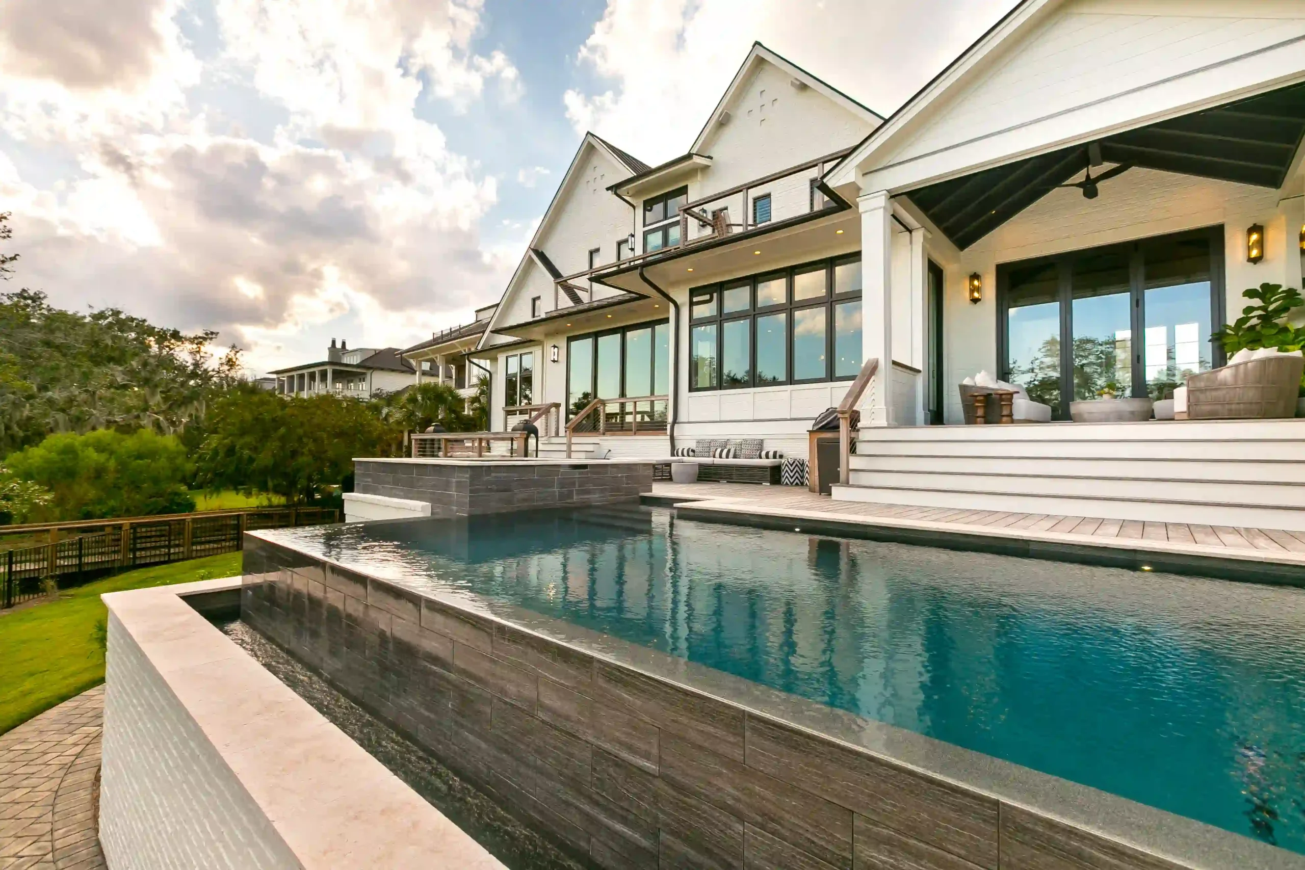 Luxury Pool Design Considerations for Isle of Palms Waterfront Homes
